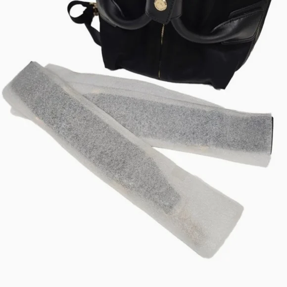 Caraa Black Backpack with Gold Accents - Picture 14 of 16